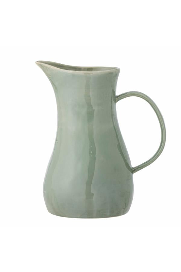Keramik Krug/Vase Floral green- 2L