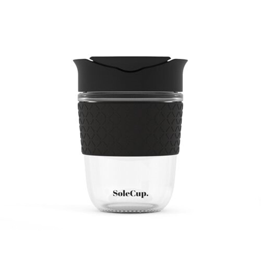 SoleCup Glass Travel Mug - 340ml/530ml - Silicone