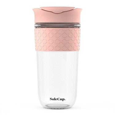 SoleCup Glass Travel Mug - 340ml/530ml - Silicone