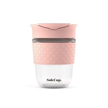 SoleCup Glass Travel Mug - 340ml/530ml - Silicone