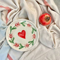 Handbemalter Teller Heart - ∅ 13cm | MeVita Home