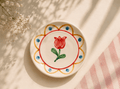 Handbemalter Teller Tulpe - ∅ 13cm | MeVita Home