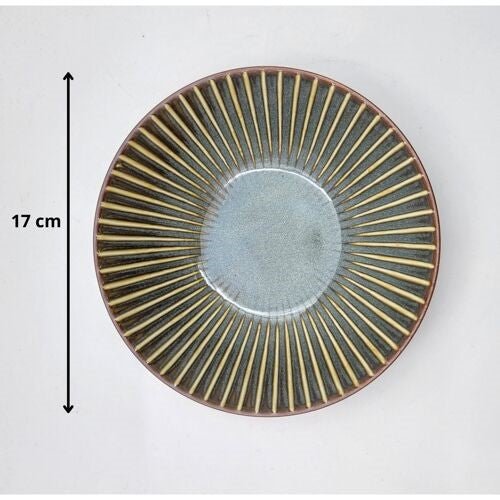 Keramik Bowl Set - light/dark- ⌀17cm - MeVita Home