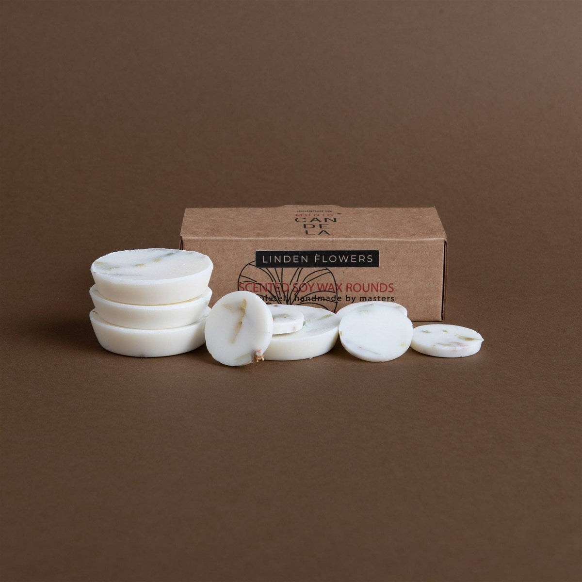 Lindenblüten Duftkerzen - MeVita Home - Duft-Taler 6er Set - 