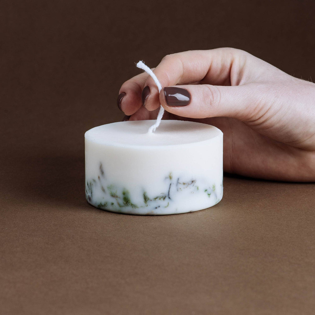 Moos Duftkerzen - MeVita Home - Mini-Säulenkerze ca. 10h - 