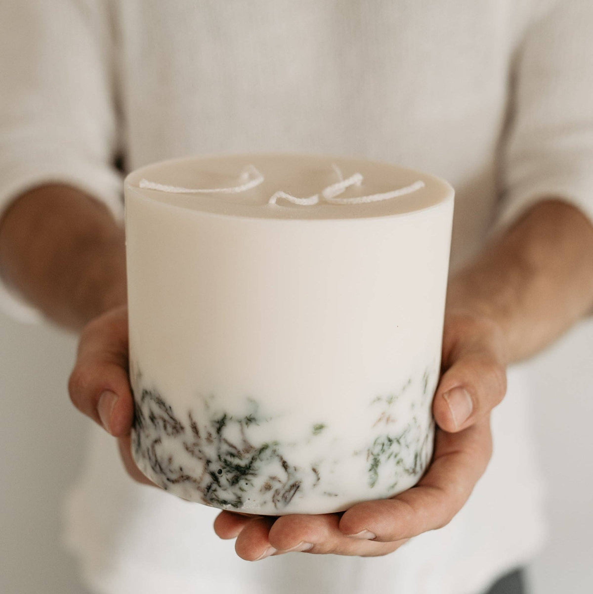 Moos Duftkerzen - MeVita Home - Säulerze ca. 70h - 