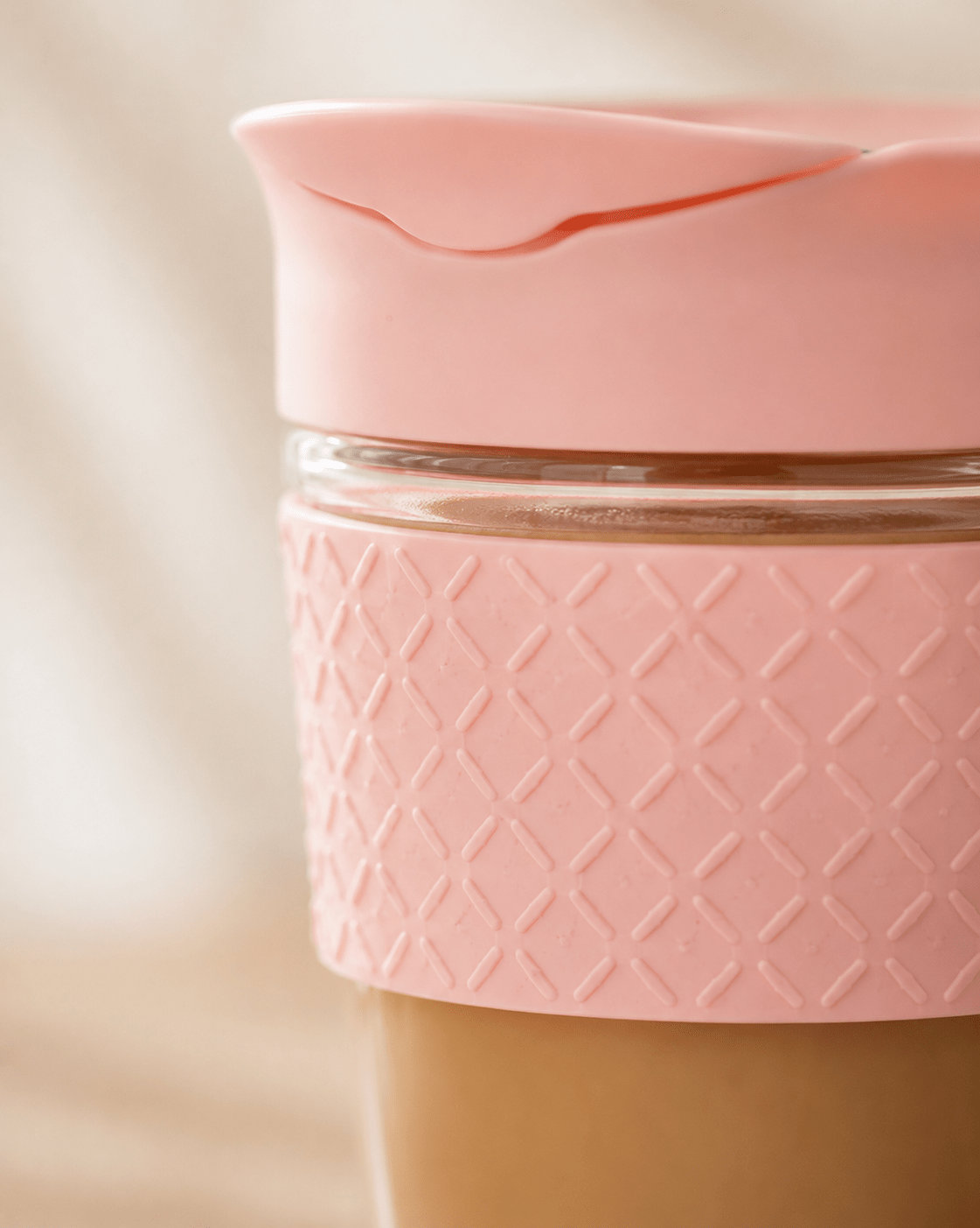 SoleCup Glas Reisebecher-rosa-340ml & 530ml - MeVita Home