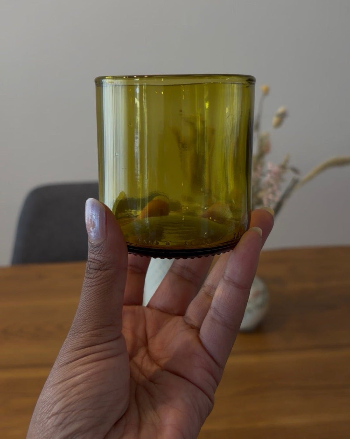 Upcycled Trinkglas Tumbler - 250ml - 4er Set - MeVita Home-Trinkgläser-4 Farben - 250ml - 